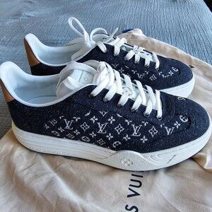 Louis Vuitton Groovy Sneaker in Mini Monogram denim